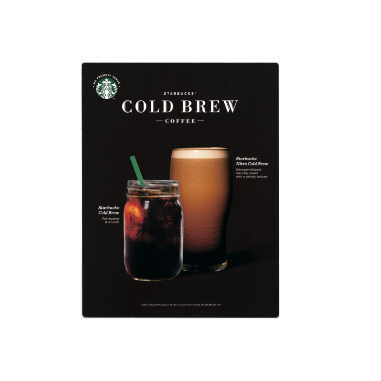 Starbucks Coffee POP Display for Retail Store