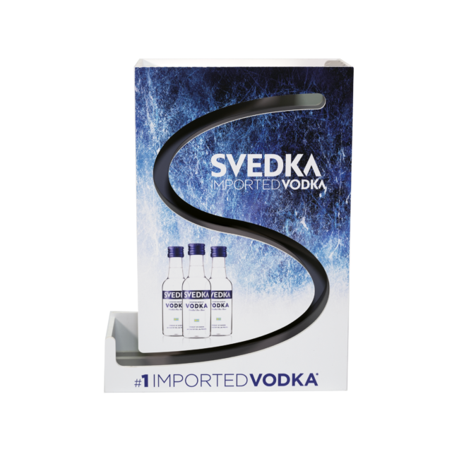 SVEDKA Vodka Retail Store POP Display