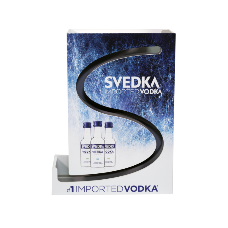 SVEDKA Vodka Retail Store POP Display